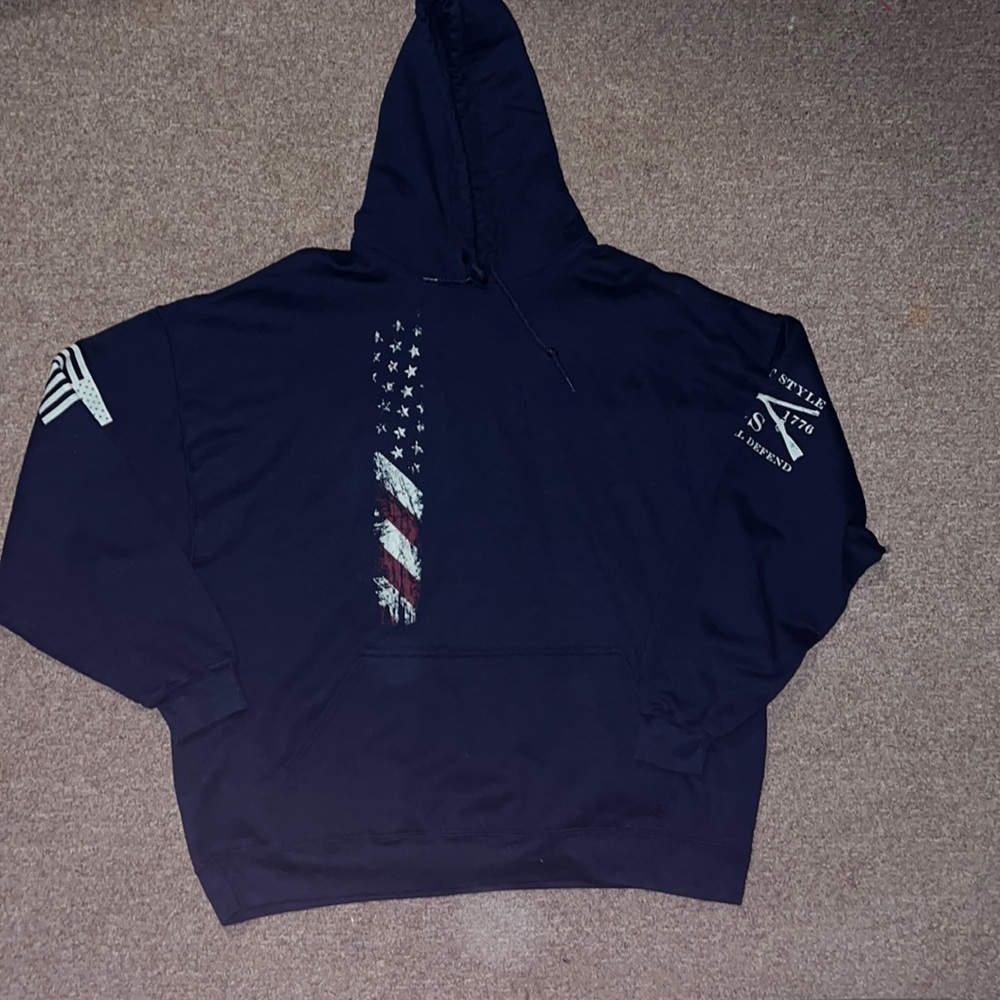 Grunt style hooded pullover hoodie sweatshirt